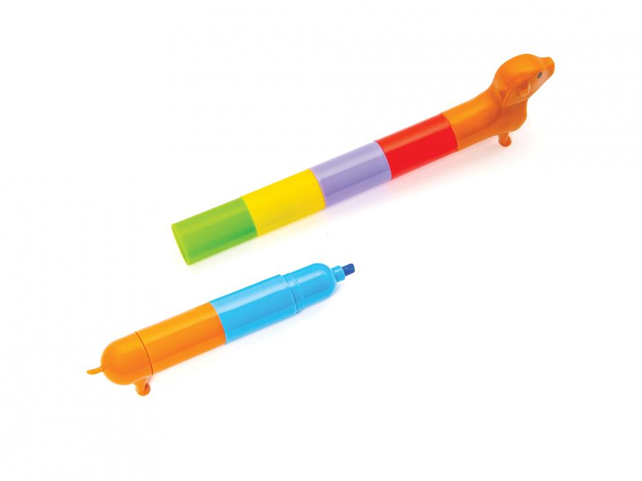 Rainbow Dachshund Markers Product Image