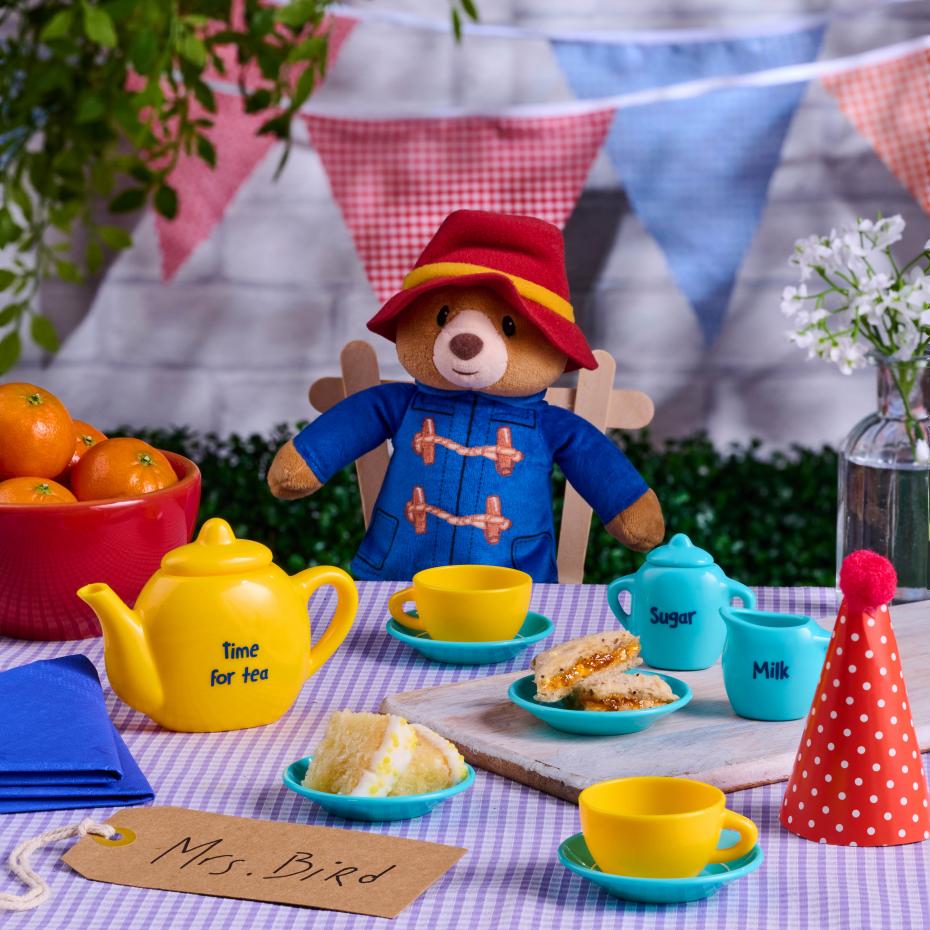 Adventures of Paddington Soft Toy & Tea Set