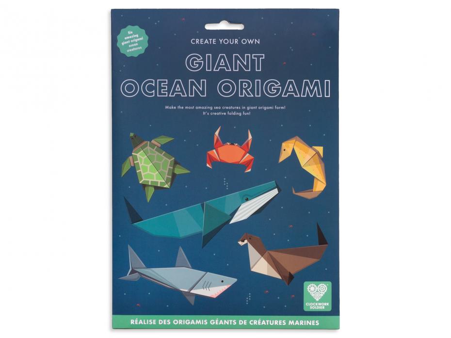 Create Your Own Giant Ocean Origami