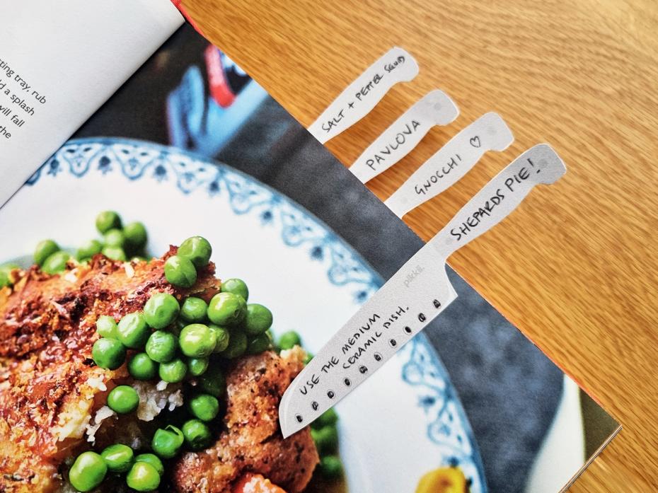 Cook Marks - Cookbook Page Markers by Pikkii