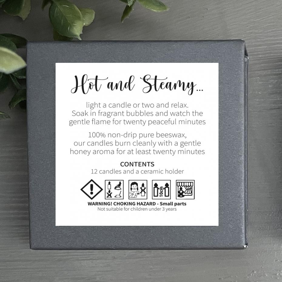 Cotton & Grey - Bath Time Candles
