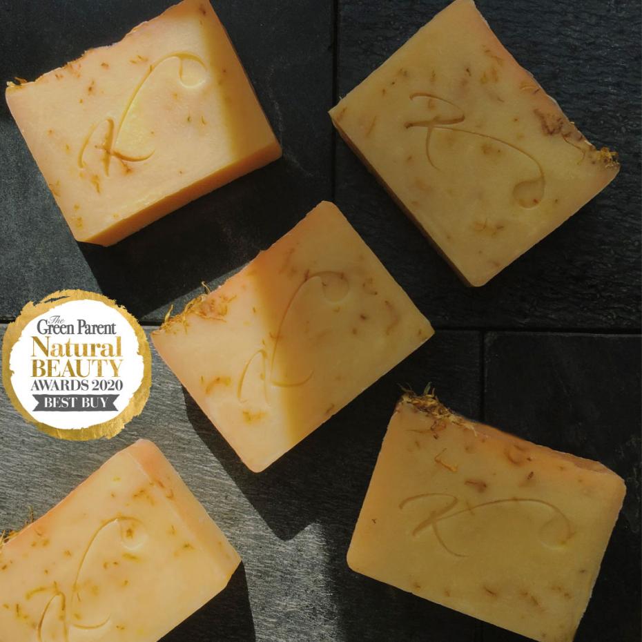 Kalabash® artisan soap Tropical Sunshine - West Indian Lemongrass & Marigold