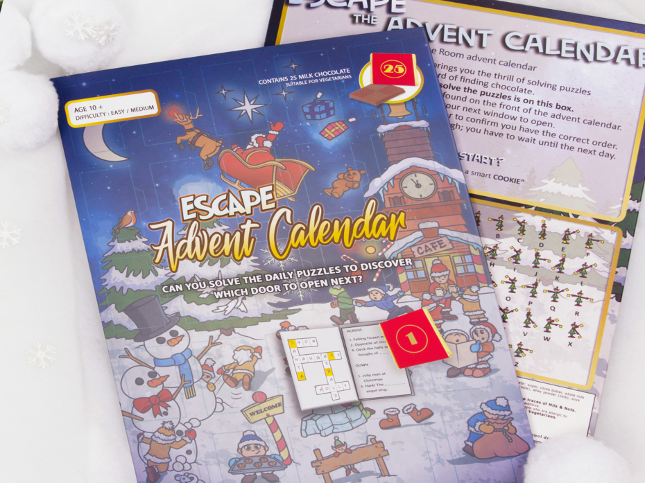 Escape the Advent Calendar our very first one.