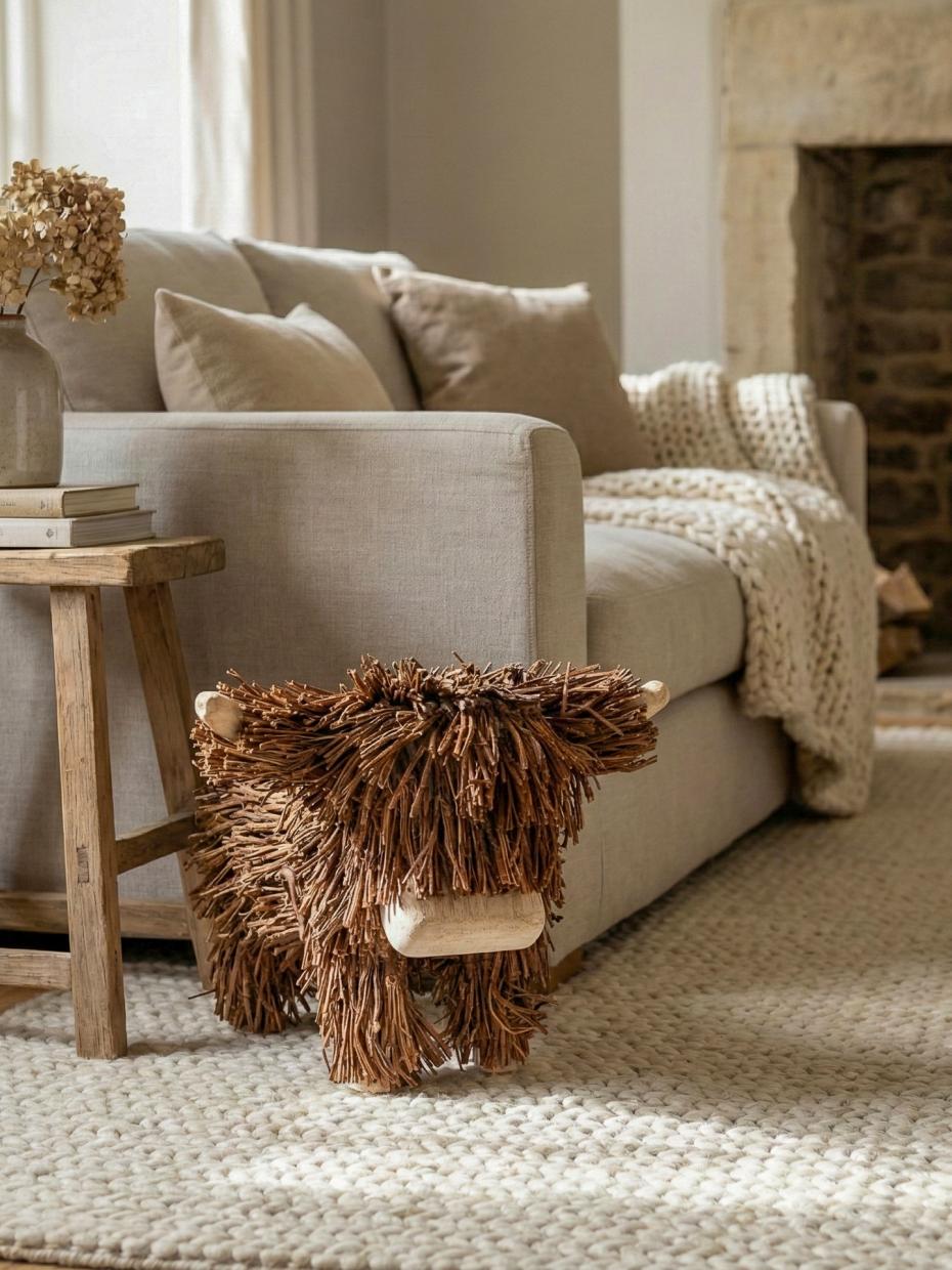 Candlelight's 'Angus McTwigly' Highland Cow