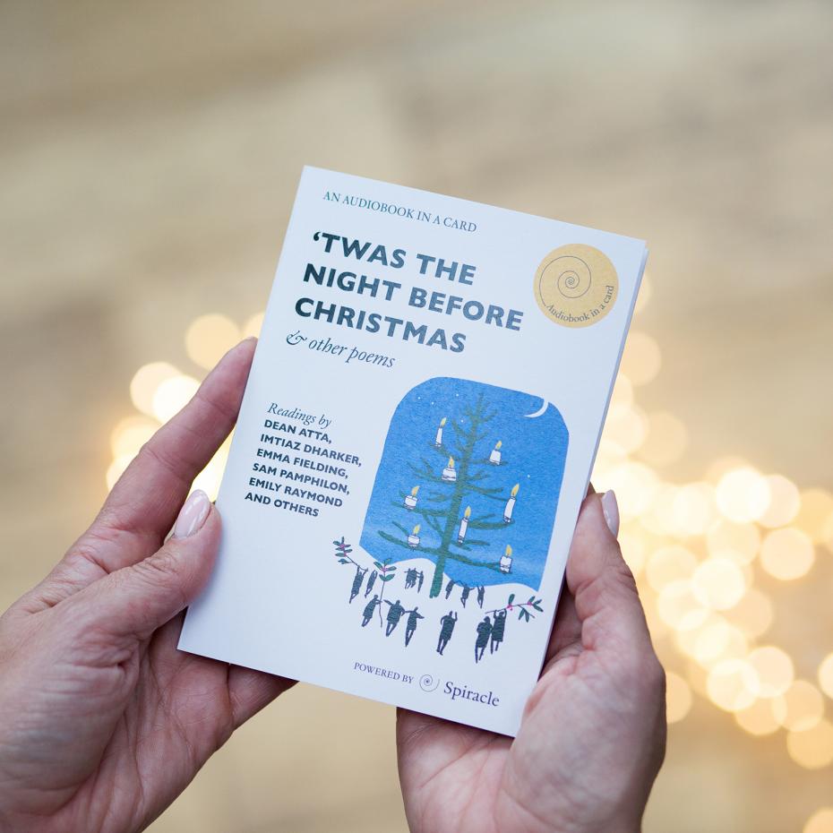 'Twas The Night Before Christmas Audiobook in a Card