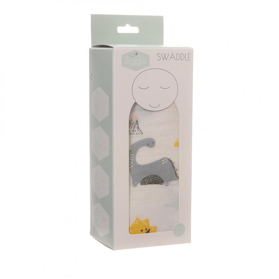 Fun gift box -ziggle dinosaur swaddle