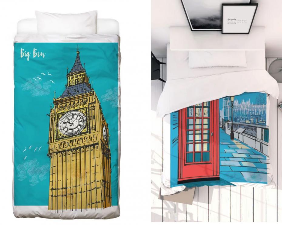 London calling Bedding