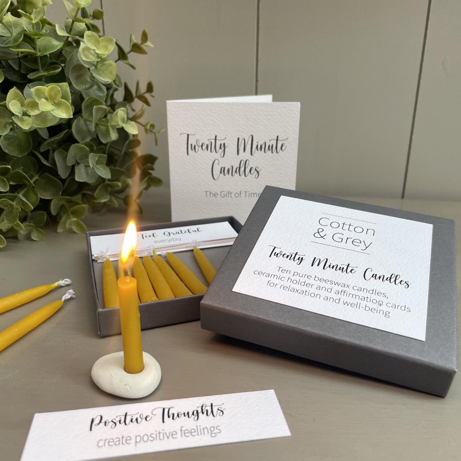 Cotton & Grey - Twenty Minutes Candles