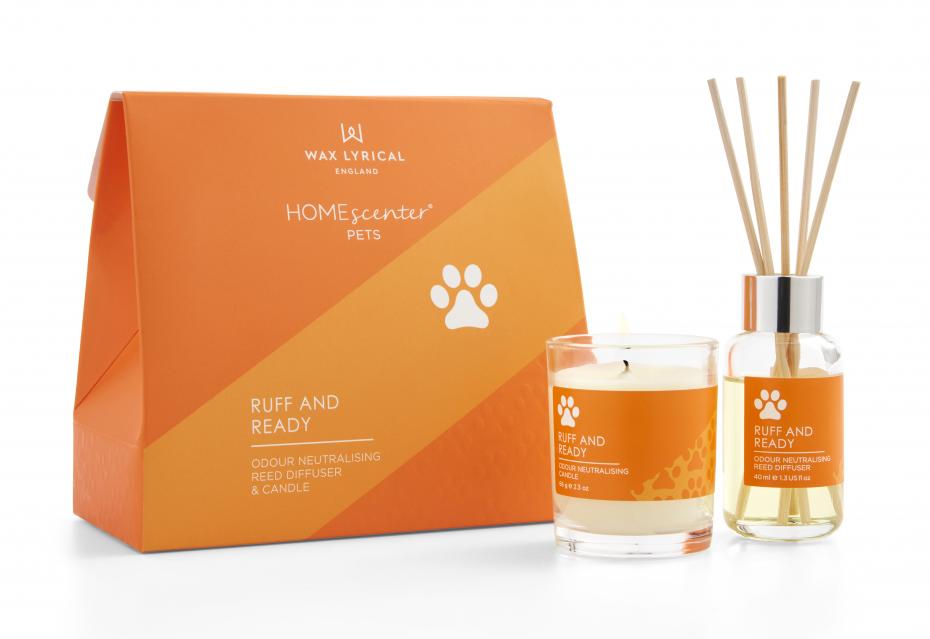 Fragranced Giftset candle and reed diffuser with Odouraze