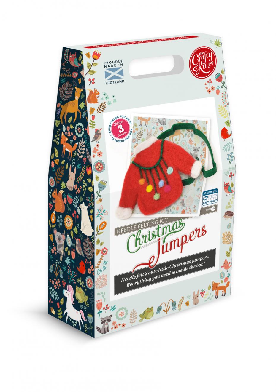 Christmas Jumper Needle Felting Kit