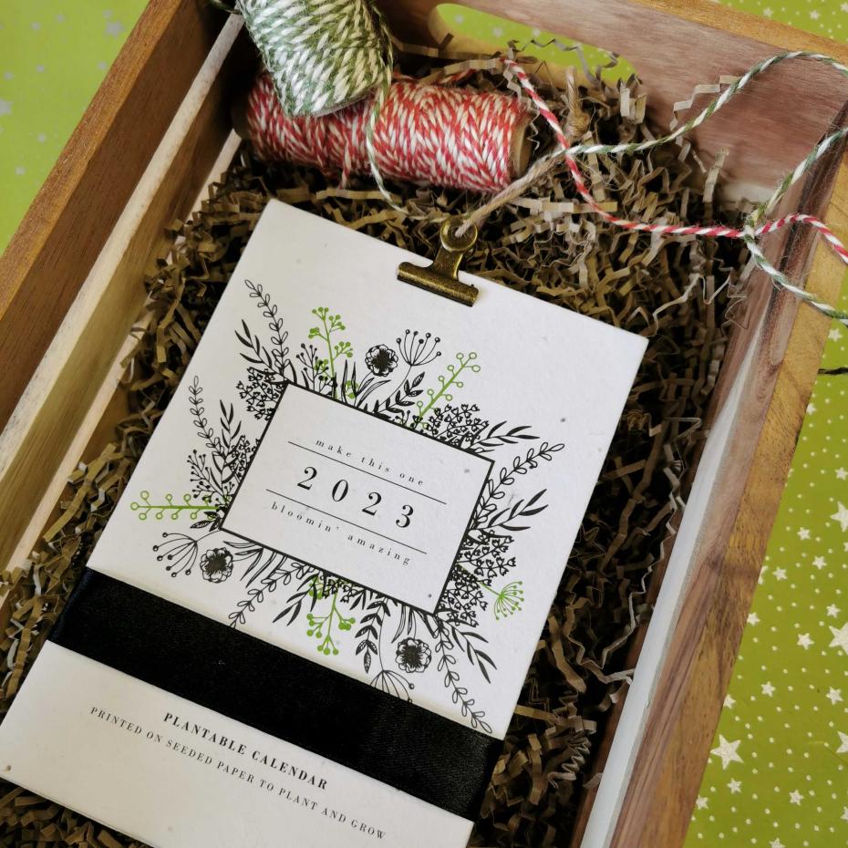 Eco Plantable Seed Paper Calendar