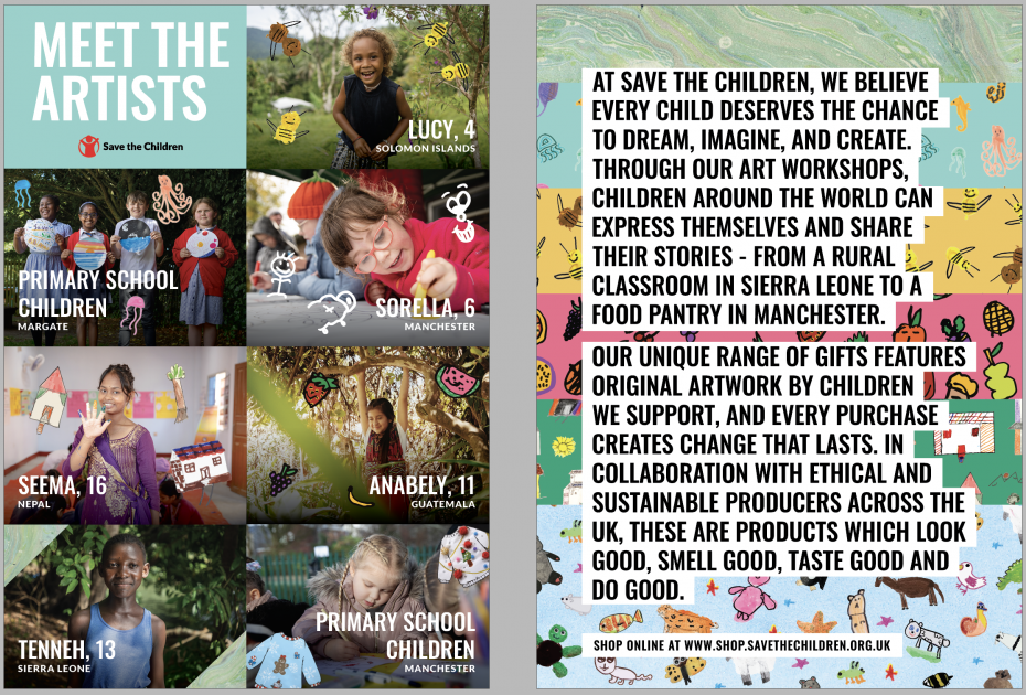 Meet the Artists at Save the Children