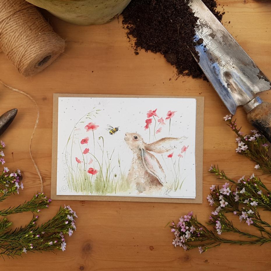 Bee Lovely Plantable Card