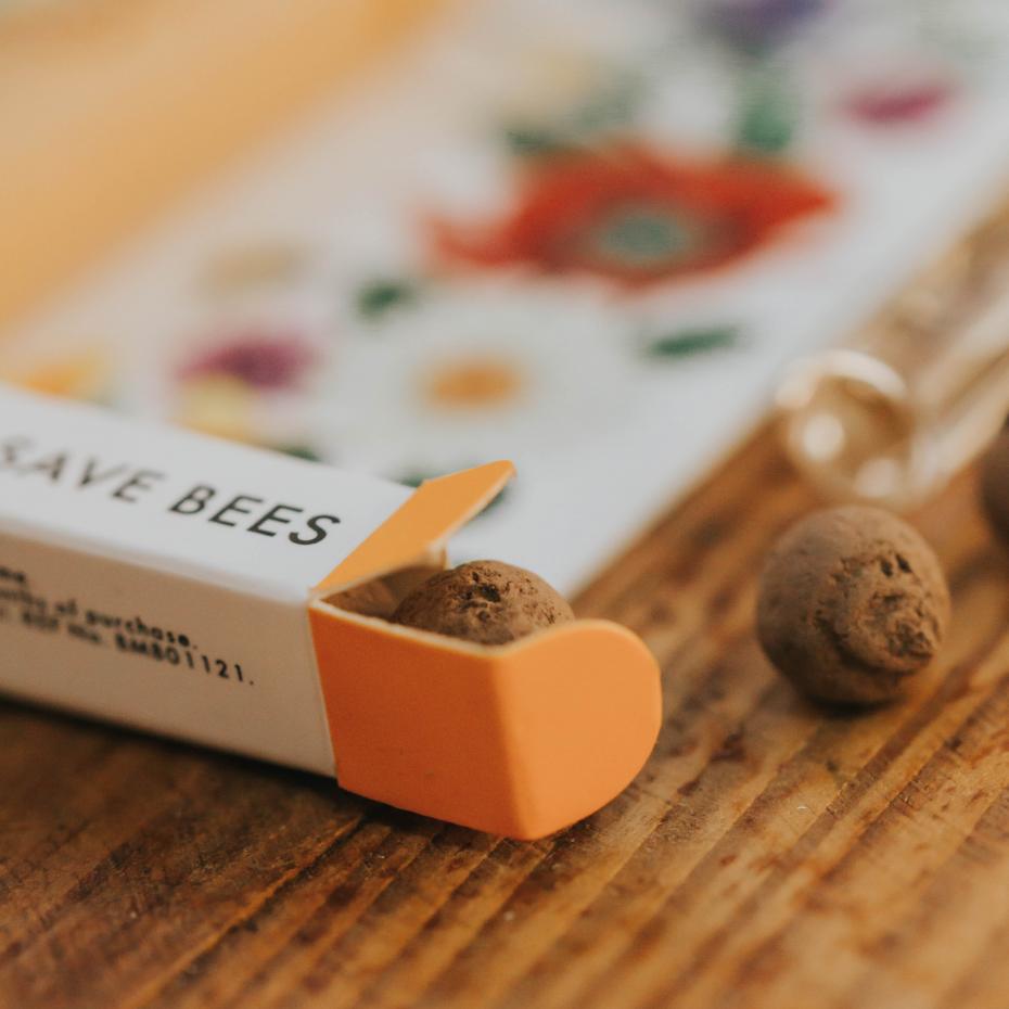 Seed ball compartment