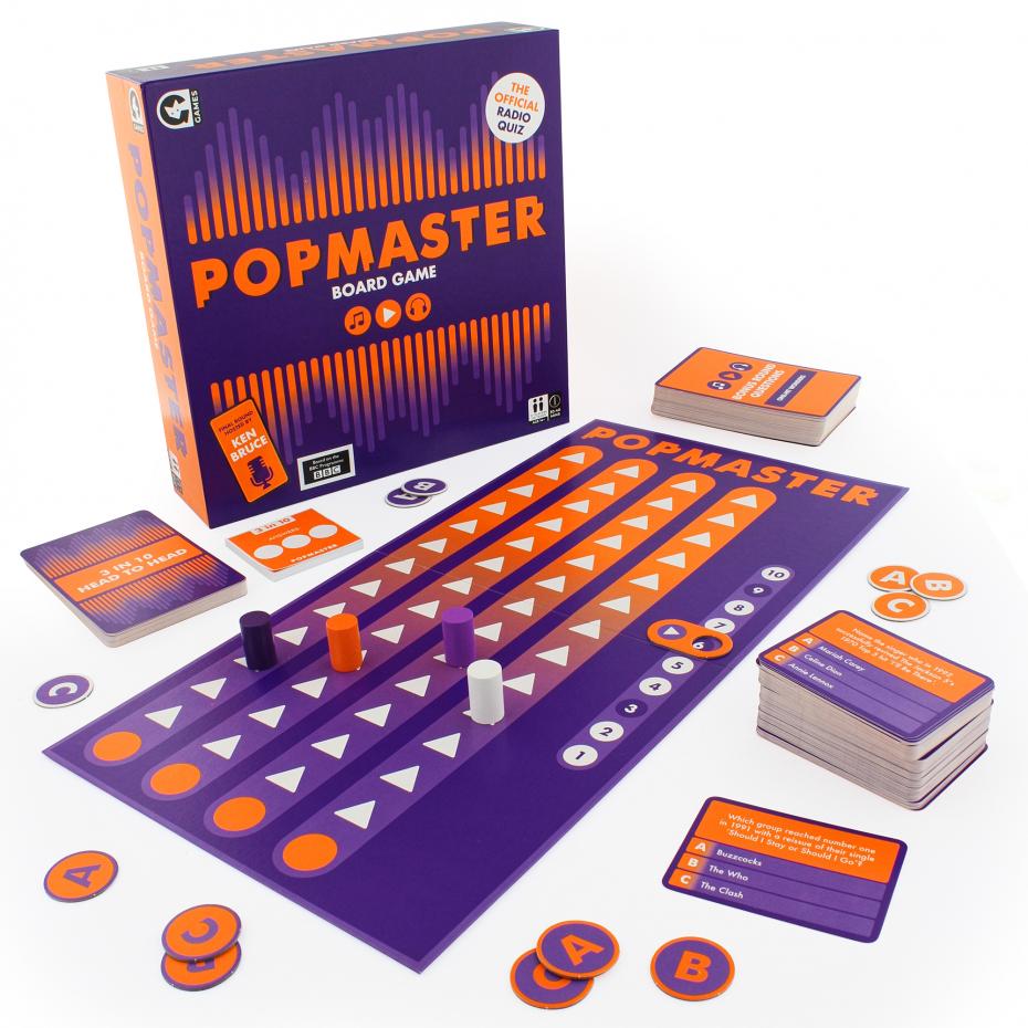 PopMaster Board Game