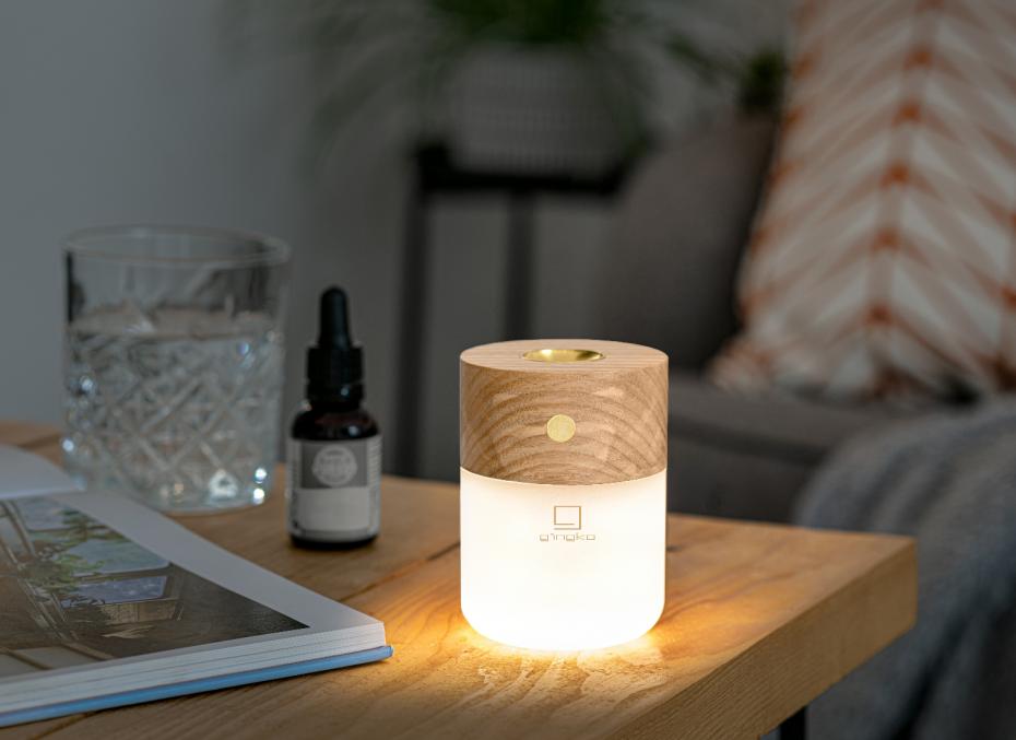 Smart Diffuser Lamp - white ash