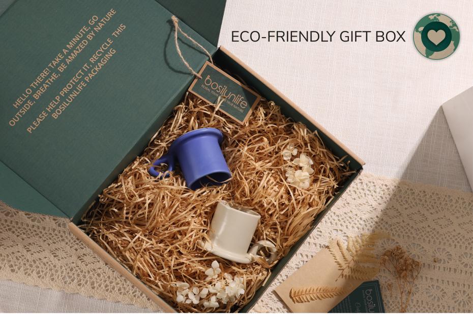 BosilunLife Elemental Harmony Ceramic Espresso Mugs Gift Set