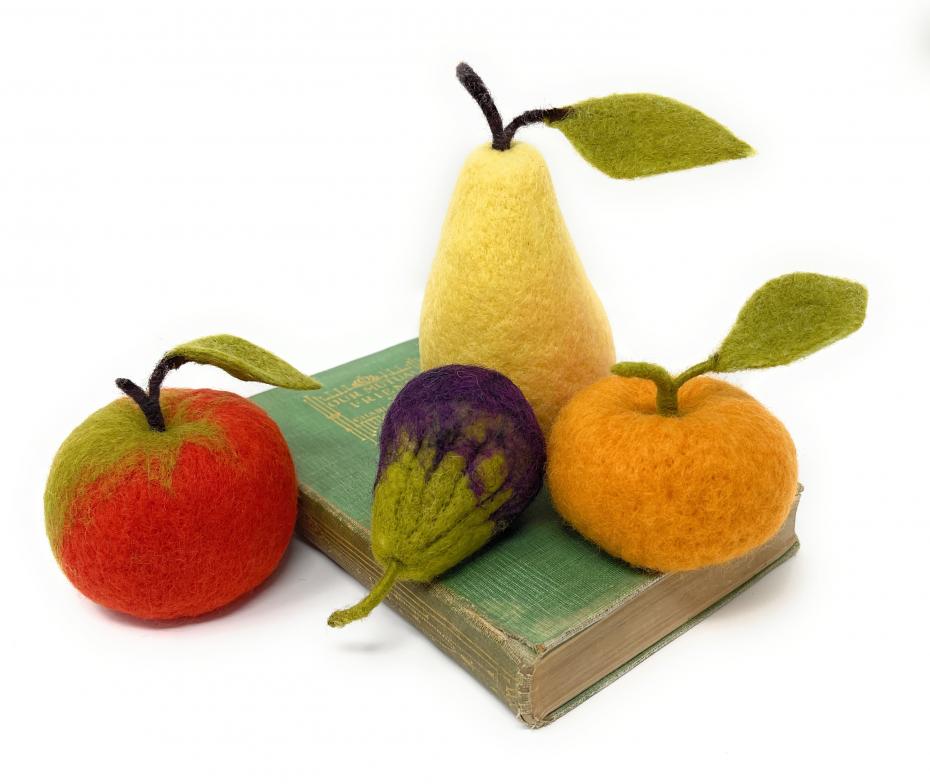 Seasonal Fruit Needle Felting Kit