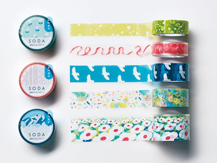 SODA Transparent Masking Tape
