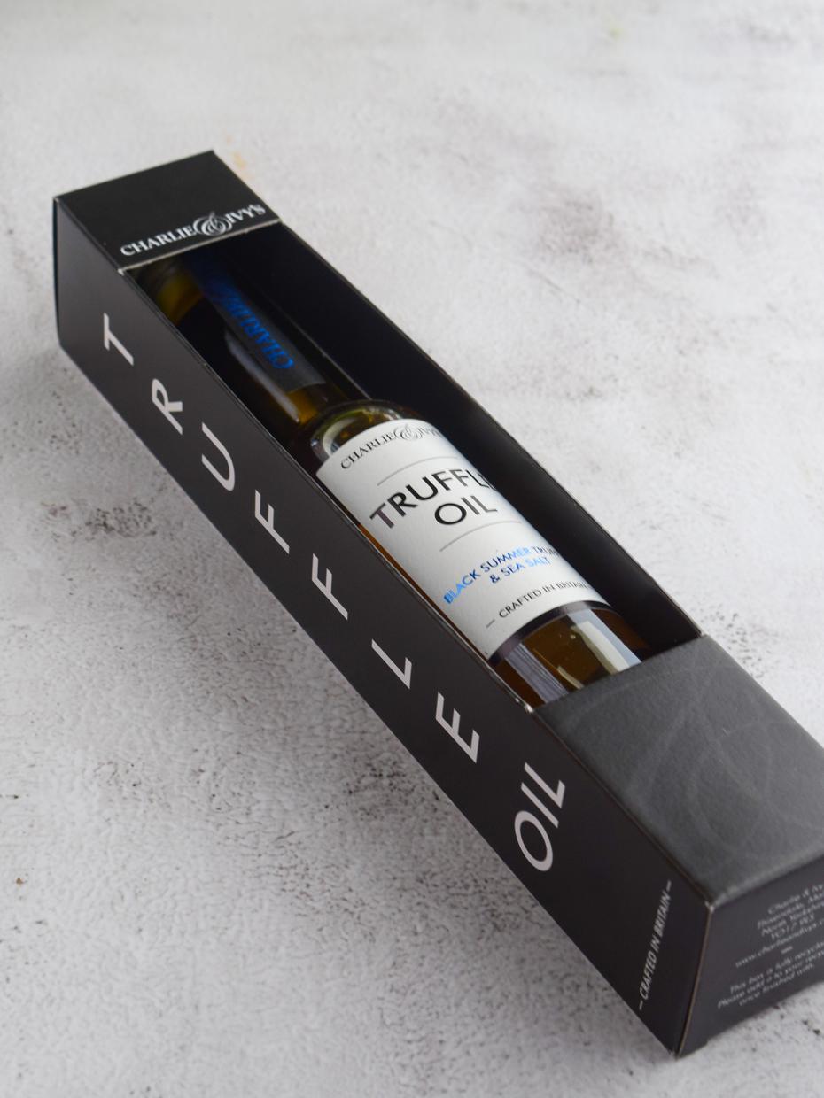 Charlie & Ivy's Truffle Oil - Black Summer Truffle & Sea Salt