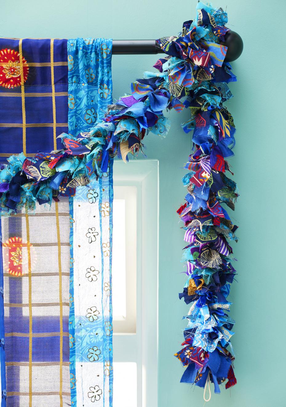 Recycled Sari Eco Tinsel/Garland