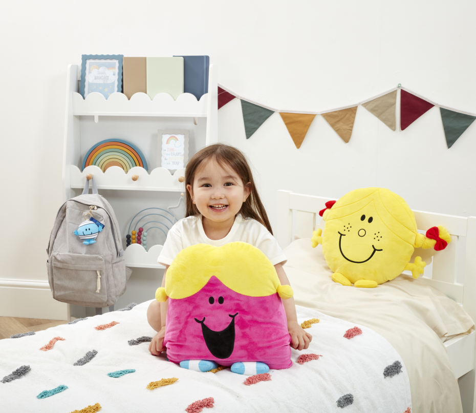 Little Miss Chatterbox and Little Miss Sunshine Cushions