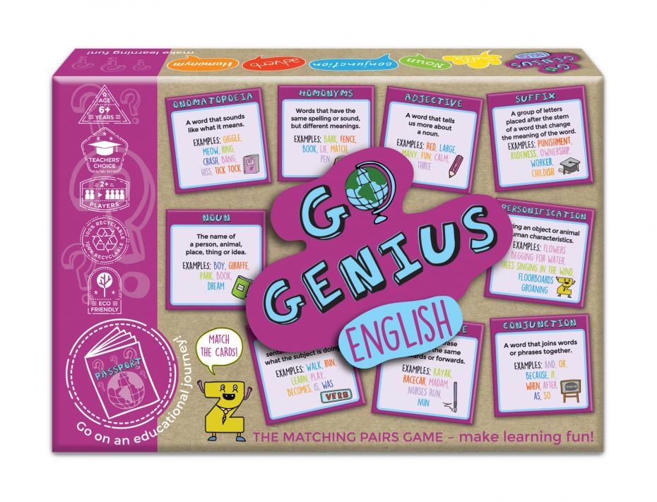 English title - front of box