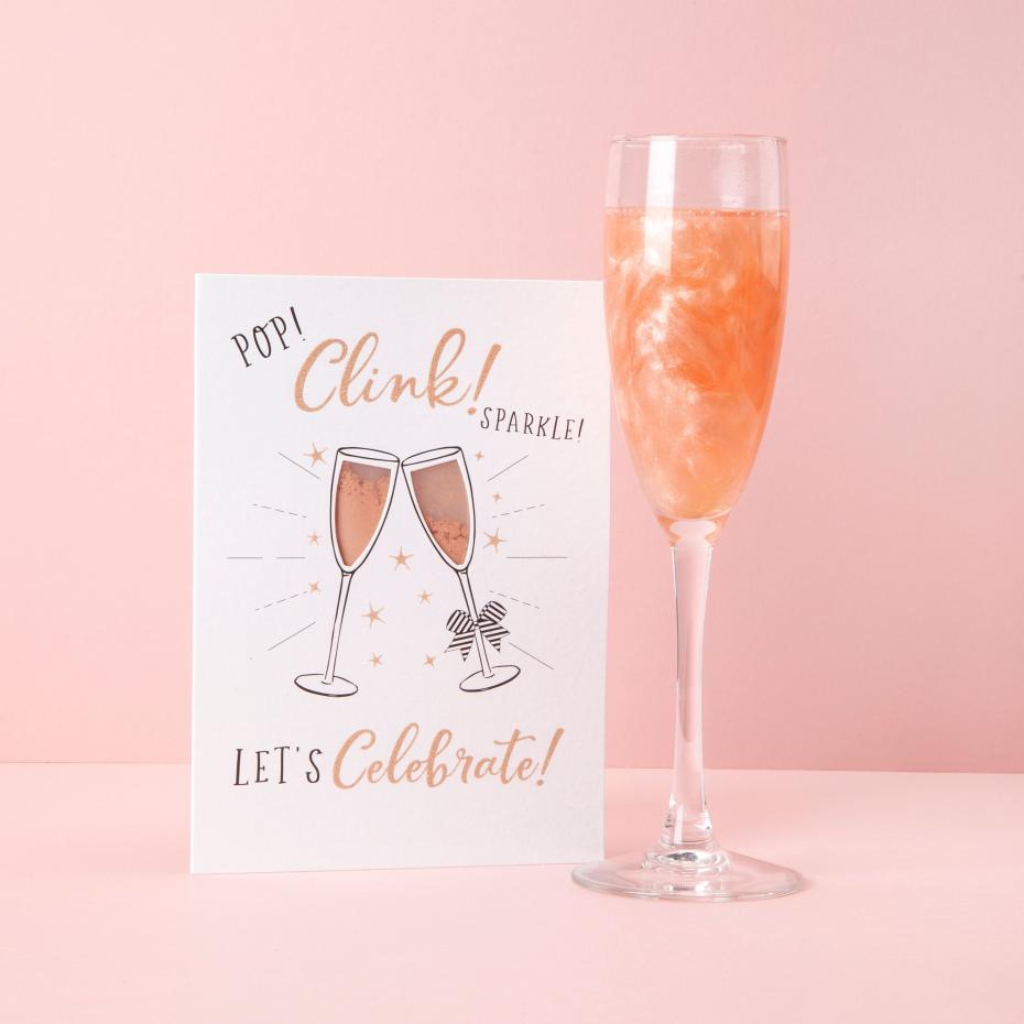 Pop! Clink! Sparkle! Lets Celebrate!