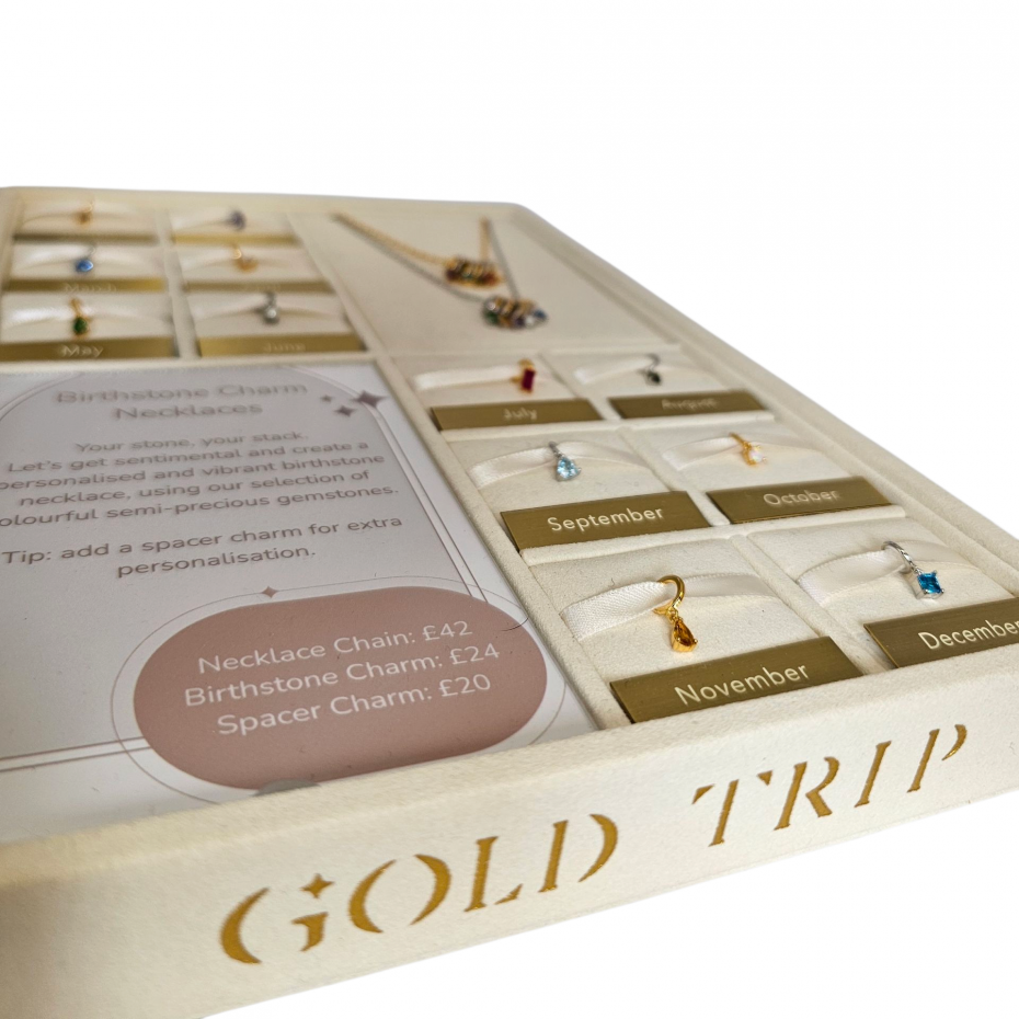 Retail POS Charm Necklace Display