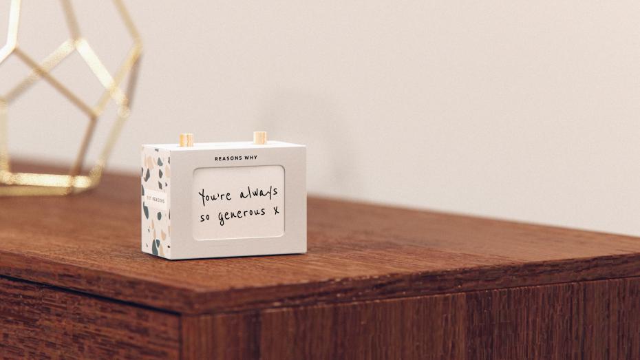 Pikkii 101 Reasons Why Box on a Table