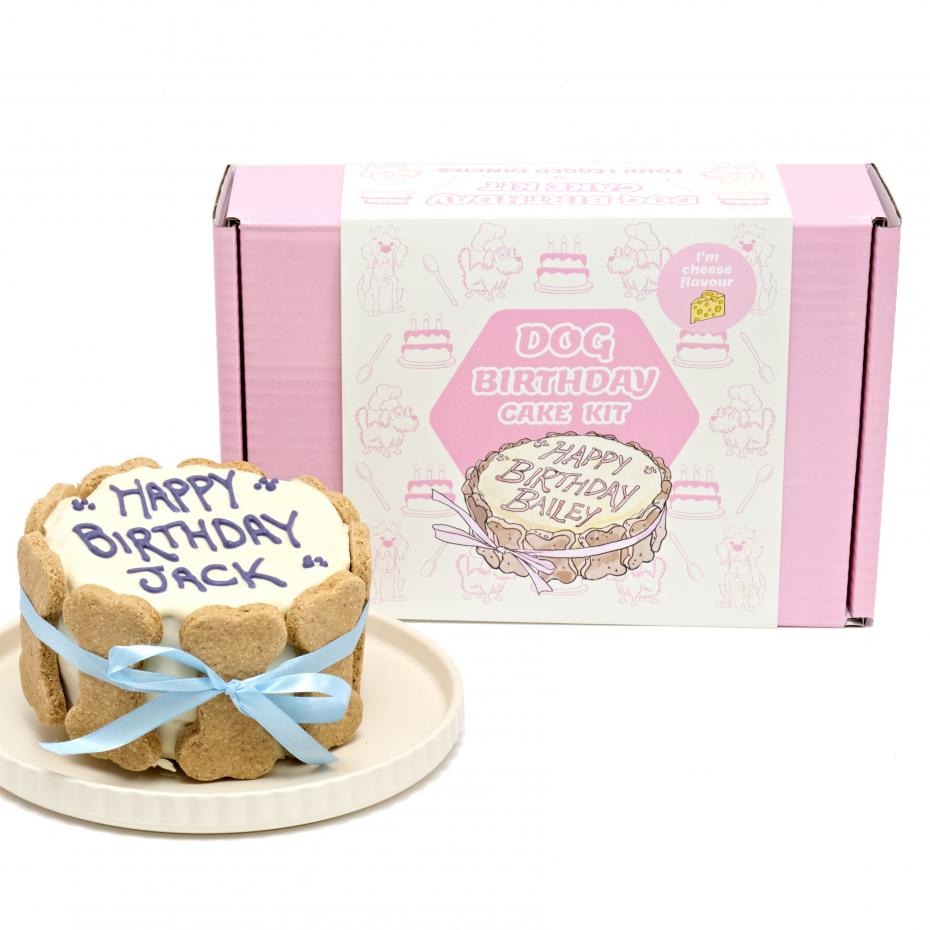 Dog birthday cake kit