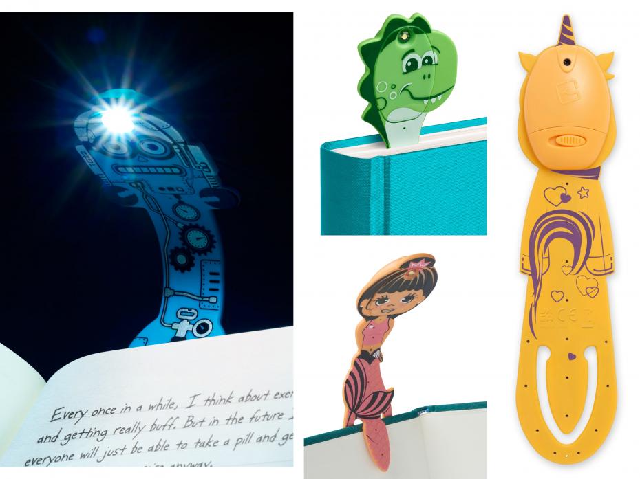Different aspects of lights including child safety battery compartment
