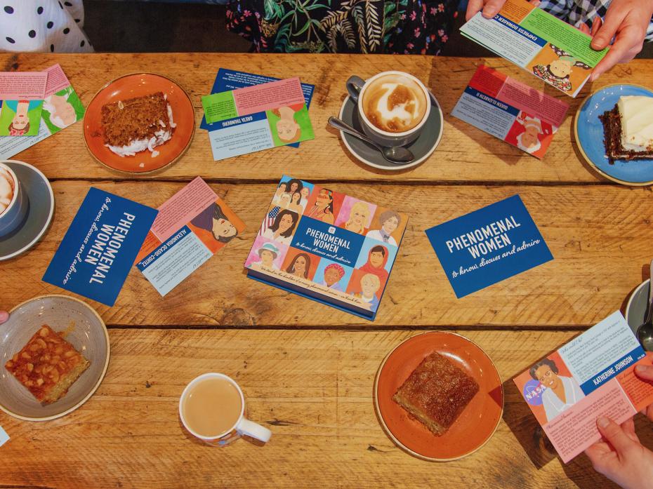 Phenomenal Women Discussion Game by Talking Tables. Get conversation flowing, spark friendly debate and open your eyes to fresh perspectives with this intellectually engaging and thought-provoking card set, which explores the lives of inspirational women who made their mark through history.