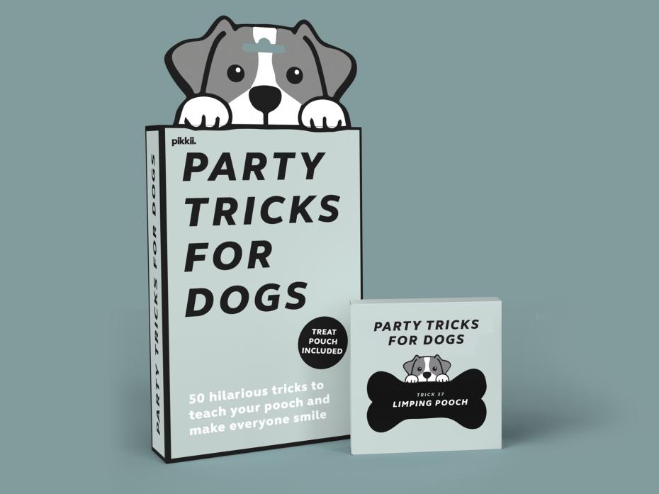 Pikkii Party Tricks for Dogs Packaging