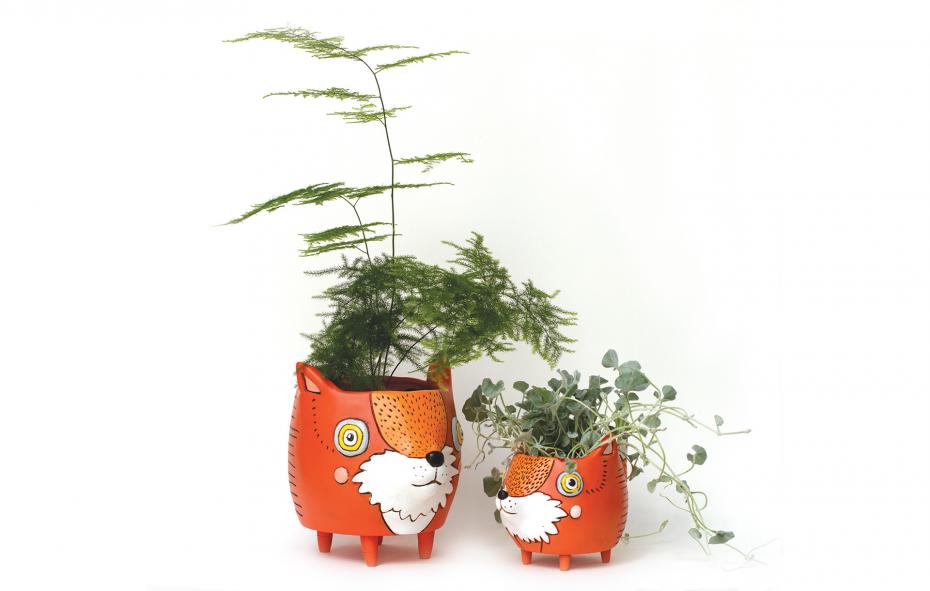 Red Fox Planters