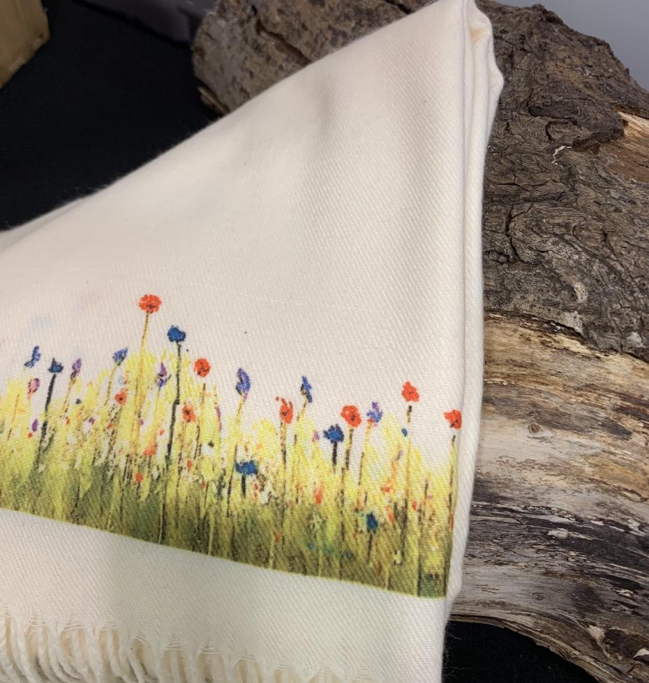 Wildflowers on Cream