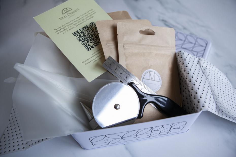 Mon Dessert Mille Feuille Kit Contents