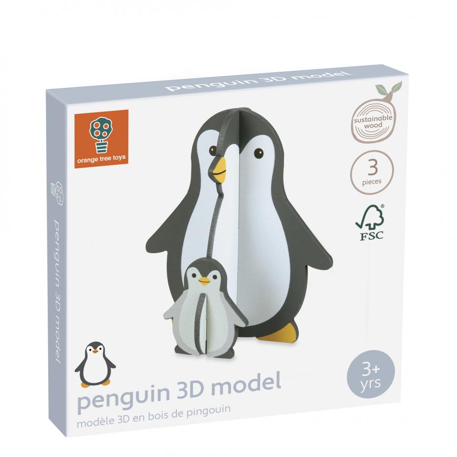 Penguin 3D Model - Packaging