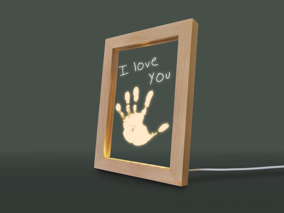 Pikkii (Design by WITH Creative) - Light Up Message Frame