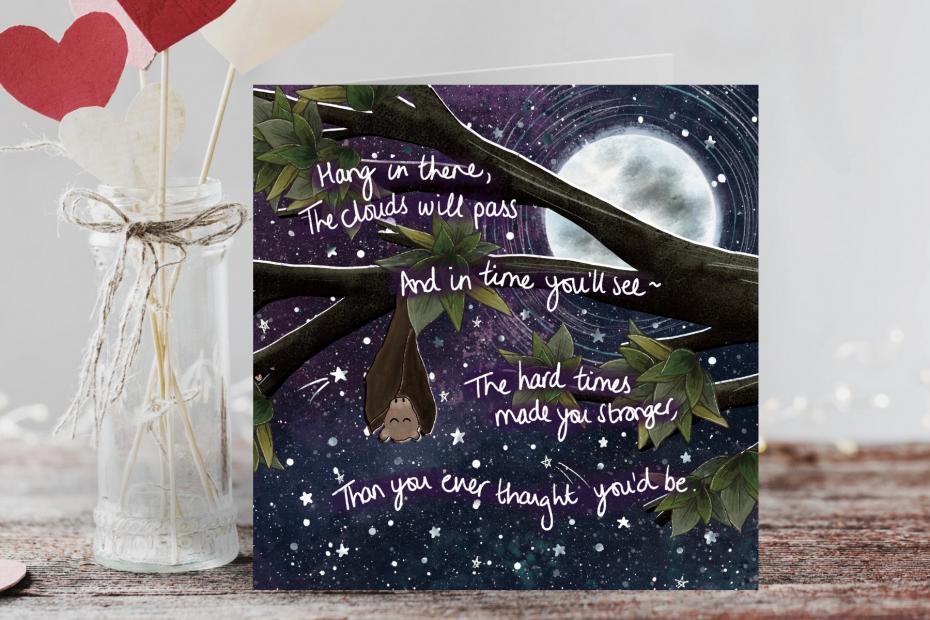 'Hang In There' Greeting Card