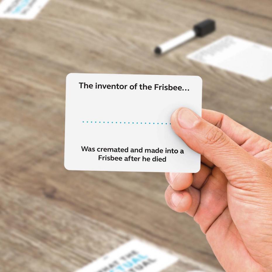 What The Actual Factual Fact Card
