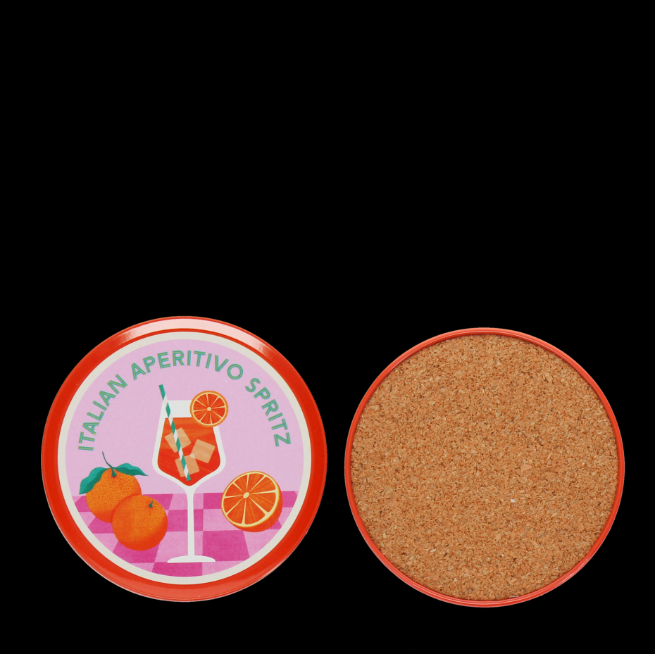 Aperitivo Spritz coaster - cutout
