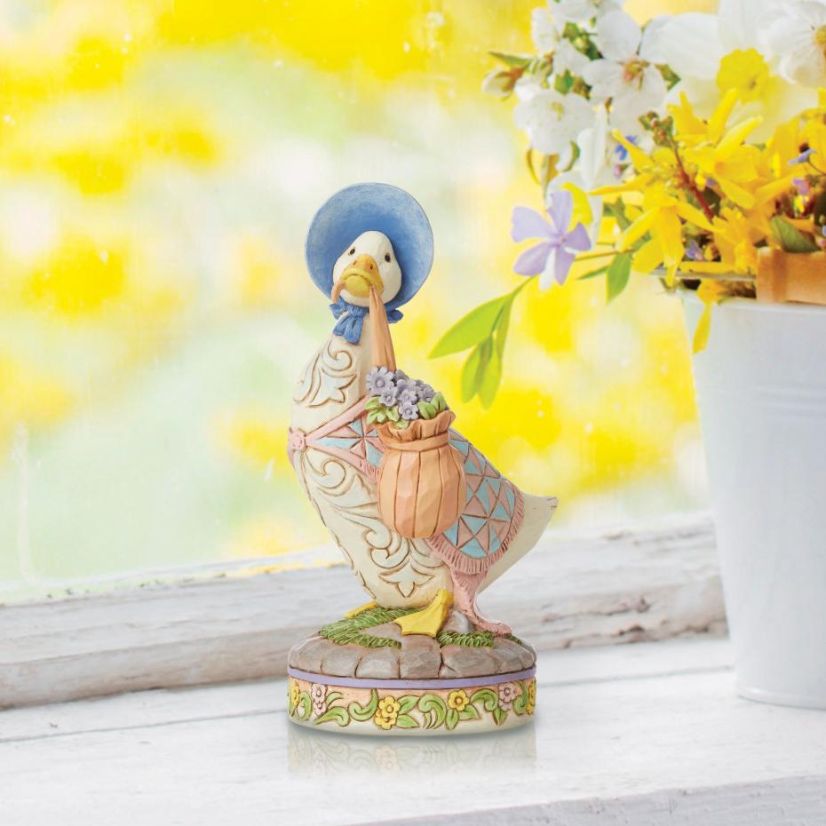 ....wearing a shawl and a poke bonnet - Jemima Puddle-Duck figurine £29.95 SRP