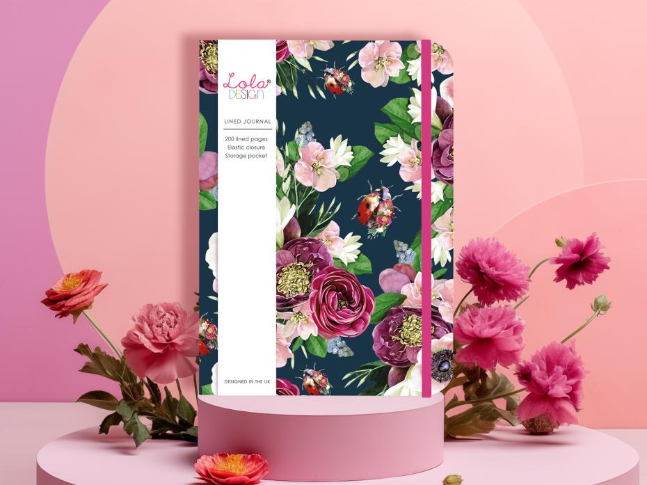 Wildlife Botanical Hardback Journal