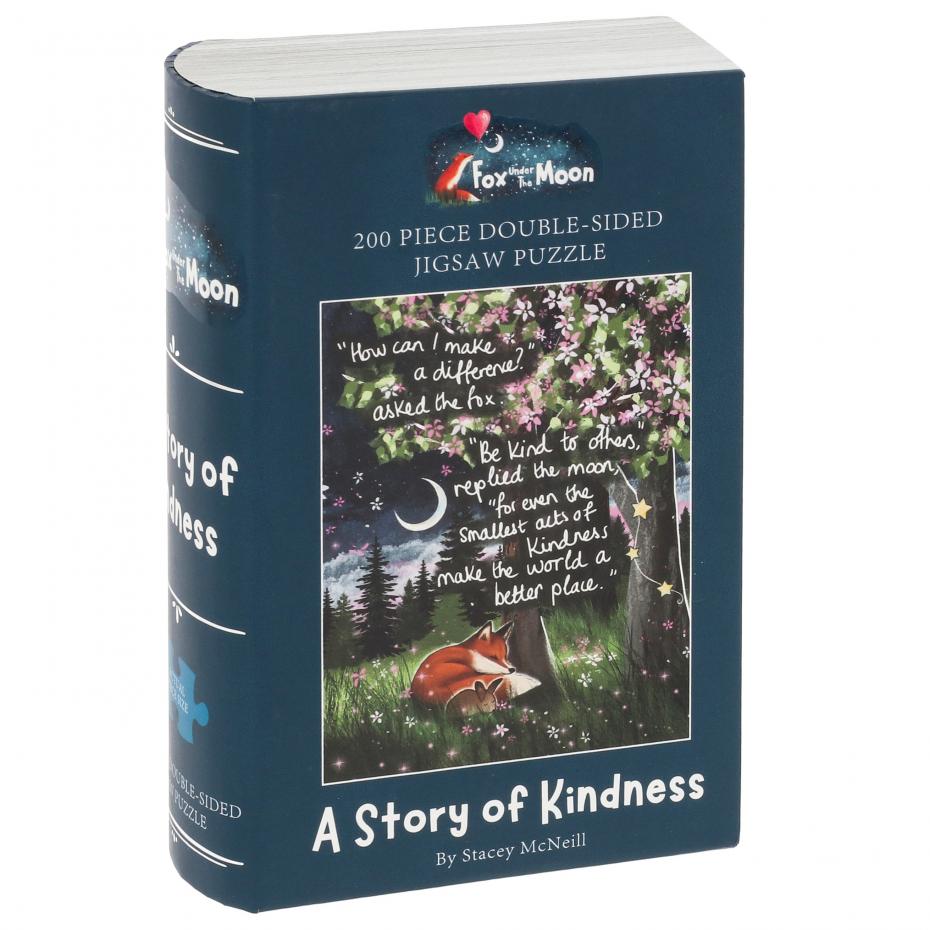 Fox Under the Moon Jigsaw - A Story of Kindness