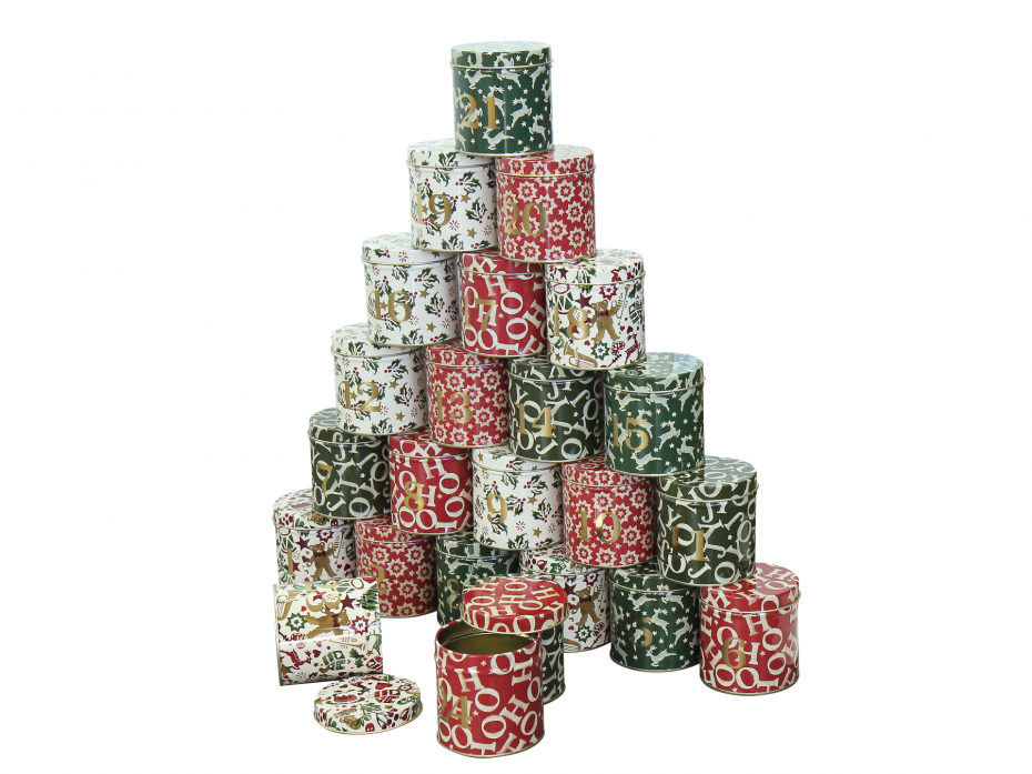 Emma Bridgewater - 24 Advent Tins
