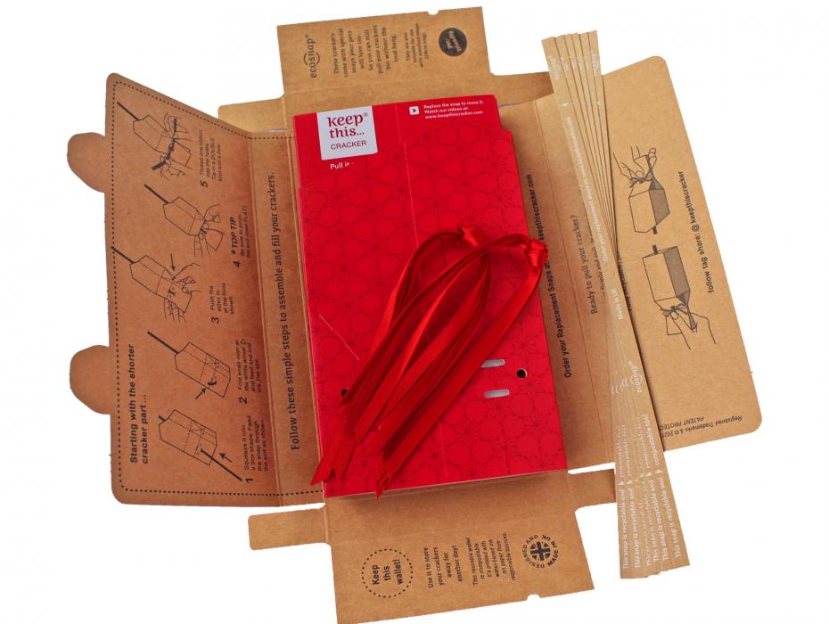 Keep This Cracker - reusable wallet