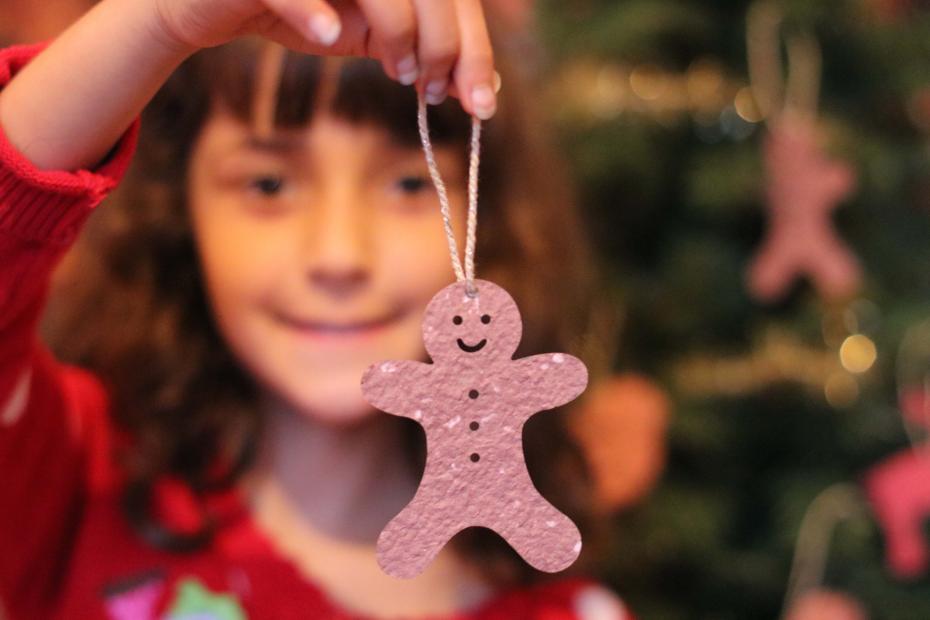 Gingerbread man decoration