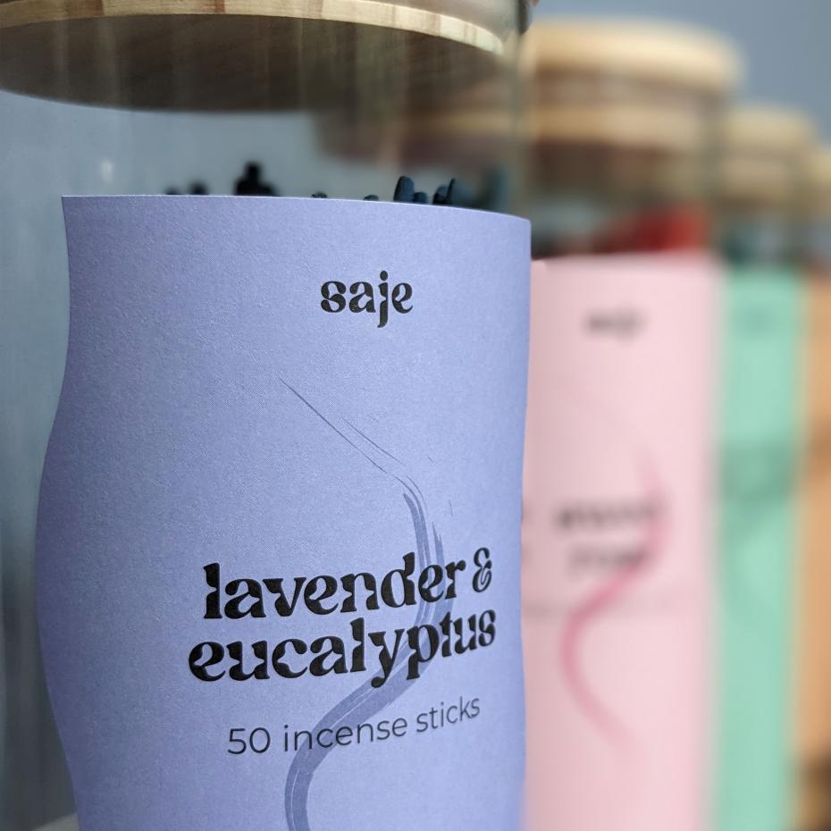 The Full Collection of Saje Incense Sticks from Robert Frederick