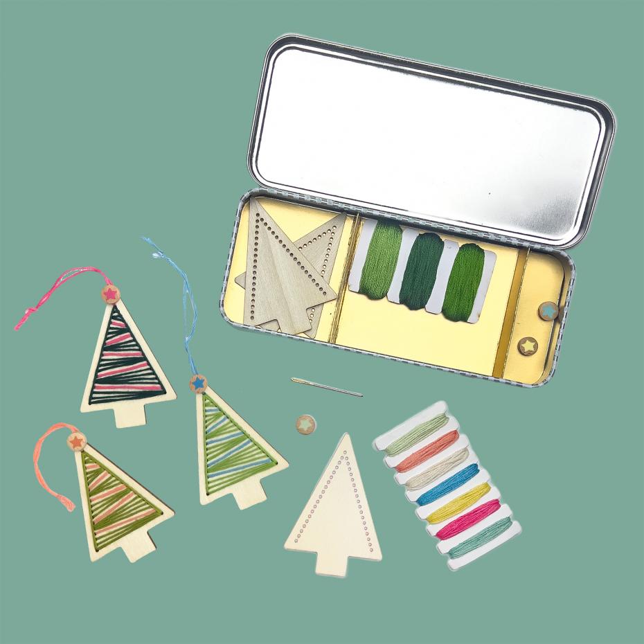 Stitched Tree - mix of components & finished goods